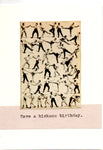 Have A Kick*** Birthday Card | Funny Boxing Vintage Kickboxing Martial Arts Gift
