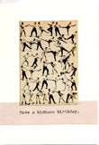 Have A Kick*** Birthday Card | Funny Boxing Vintage Kickboxing Martial Arts Gift