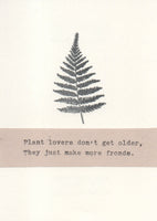 Make More Fronds Funny Plant Lover Birthday Card | Gardener Humor Nature Pun