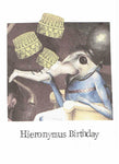 Hieronymus Birthday Funny Hieronymus Bosch Birthday Card | Weird Art Humor - Blue Specs Studio