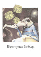 Hieronymus Birthday Funny Hieronymus Bosch Birthday Card | Weird Art Humor - Blue Specs Studio