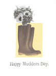 Happy Mudders Day Mother's Day Card | Funny Gardening Humor For Mom - Blue Specs Studio