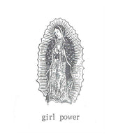 Girl Power Lady Of Guadalupe Card | Virgin Mary Funny Feminist Religious Humor Women