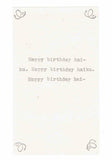 Happy Birthday Haiku Card | Funny Birthday Card Poetry Writer Humor - Blue Specs Studio
