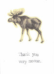 Thank You Very Moose Funny Canadian Humor Wildlife Pun